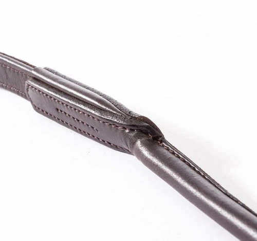 Kavalkade Rolled Softleather Reins With Stops 7 Kavalkade Rolled Softleather Reins With Stops - Image 5