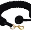 Weaver Leather Weaver Rounded Lunge Line With Stopper 1 Weaver Leather Weaver Rounded Lunge Line With Stopper -Weaver Leather Store rounded lunge line stopper black 351915BK weaver 35173.1555537100