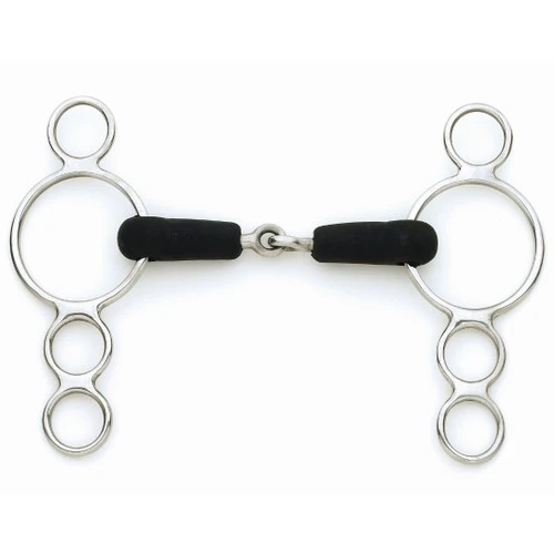Centaur Rubber Mouth 3-Ring Gag 3 Centaur Rubber Mouth 3-Ring Gag
