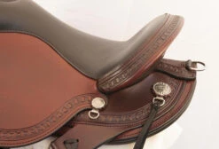 Circle Y Sheridan Flex2 Trail Saddle 1572 -Weaver Leather Store sheridan seat cantle tooling 1572 circle y 14328.1572395409