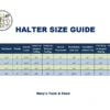Red Barn Kelly Black Leather Halter 1 Red Barn Kelly Black Leather Halter -Weaver Leather Store size chart halters kl select 40869.1682797594