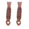 Buckaroo Leather Slobber Straps With Tooling -Weaver Leather Store slobber straps light acorn lr2891f buckaroo 56621.1674753189