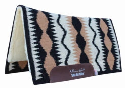 Professional's Choice Comfort Fit SMx Air Ride Pad Serpentine -Weaver Leather Store smx cfit serpentine black pad CXSP COF prof choice 71320.1588889258