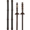 LeMieux Soft Rubber Reins With Stops -Weaver Leather Store soft rubber reins stops havana brass IT03784 lemieux 69616.1691512872