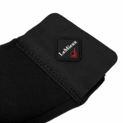 LeMieux Soft Shell Overreach Boots -Weaver Leather Store soft shell over reach boot black closure 9416 lemieux 52630.1636585334