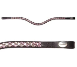Kavalkade Sparkle Curved Browband -Weaver Leather Store sparkle green curved brow black rose hero 202 15 blk rose kavalkade 77907.1680800645