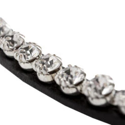 Kavalkade Splendid Curved Browband -Weaver Leather Store splendid browband black white detail 20227 kavalkade 14858.1607125079