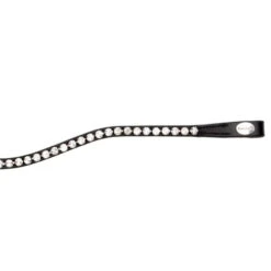 Kavalkade Splendid Curved Browband -Weaver Leather Store splendid browband black white end 20227 kavalkade 71620.1607125090