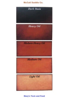 McCall McLite Wade Saddle -Weaver Leather Store stain shades mccall 76009.1608761604