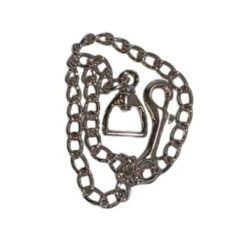 Stud Chains - 24" And 30" -Weaver Leather Store stud chain nickel 30in 196230 partrade 04971.1672253770