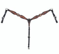 Circle Y Sunflower Breast Collar -Weaver Leather Store sunflower breast collar walnut 1 X4110 1001 circle y 95053.1665529169