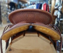 McCall McLite Wade Saddle -Weaver Leather Store tag mclite wade natural round basket back mccall 57847.1580334929