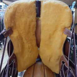 McCall McLite Wade Saddle -Weaver Leather Store tag mclite wade natural round basket underside mccall 23537.1605908303