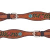 Turquoise Cross Floral Vine Spur Strap Ladies -Weaver Leather Store tc floral vine spur strap ladies light.oil 45506 53 weaver 50050.1679166346