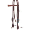 Weaver Leather Weaver Turquoise Flower Slim Brow Headstall 2 Weaver Leather Weaver Turquoise Flower Slim Brow Headstall -Weaver Leather Store turquoise flower slim brow hs brown turquoise 10036 03 06 weaver 74935.1668883501