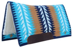 Professional's Choice Ventana Wool Top Pad -Weaver Leather Store ventana wool top pad pacific blue side WSPCV prof choice 73923.1616632192