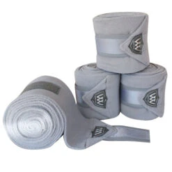 Woof Wear Vision Polo Wraps -Weaver Leather Store vision polo wraps brushed silver 11 2198 BS woof wear 96304.1612037979