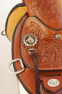 Circle Y Walnut Grove A Fork Flex2 Trail Saddle 1157 -Weaver Leather Store walnut grove saddle front concho 1157 circle y 80352.1572396777