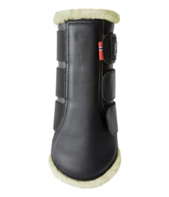 B Vertigo Wellington Fleece Brushing Boots -Weaver Leather Store wellington brushing boots inside black 19268 BL BV 62753.1678562798