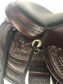 Circle Y Julie Goodnight Wind River Trail Saddle 1750 -Weaver Leather Store wind river saddle skirt cantle circle y 84972.1686084979